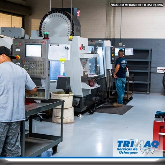 Centro de Usinagem a Cnc Preço Campo Grande - Usinagem com Cnc