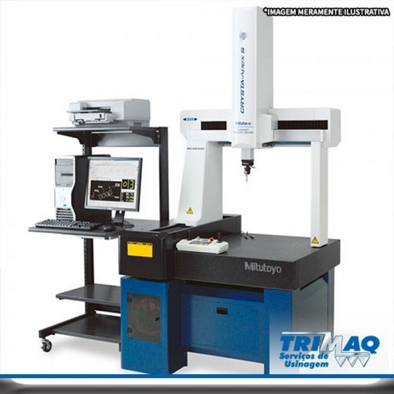 Medição Tridimensional para Peças em Alumínio Manaus - Medição Tridimensional para Peças