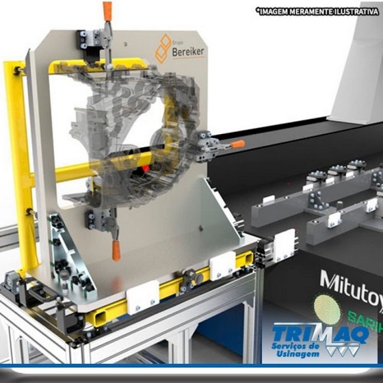 Onde Encontro Medição com Tridimensional Rio de Janeiro - Medição Tridimensional para Peças em Aço