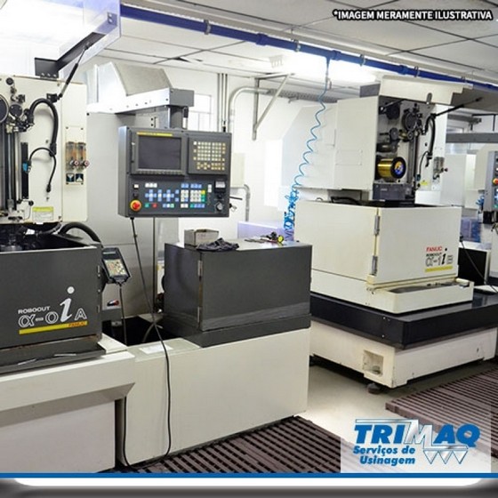 Serviço de Eletroerosão a Fio Fanuc Natal - Serviço de Eletroerosão em Peças Automotivas Importadas