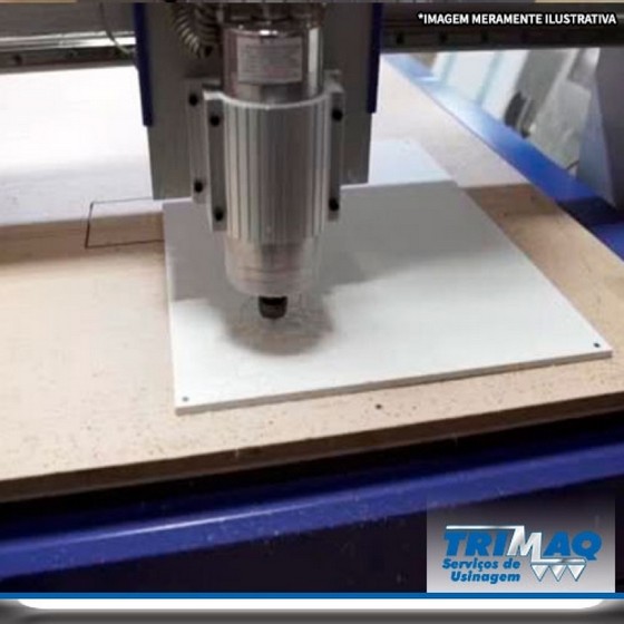 Serviço de Fresagem Cnc para Plástico Preço Cuiabá - Serviço de Fresa Cnc Ferrolhos Automação