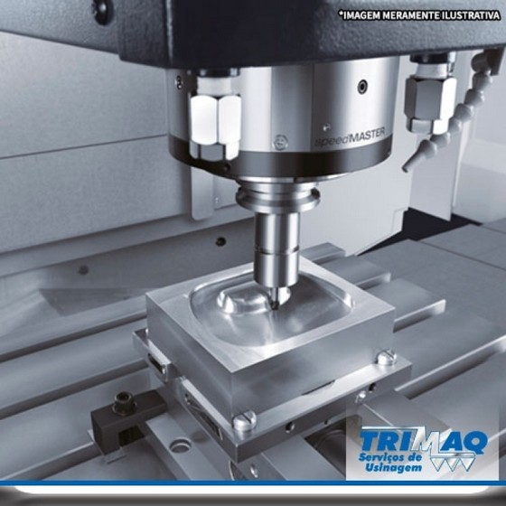 Serviço de Usinagem Cnc 4 Eixos Preço São Luís - Serviço de Usinagem Cnc 4 Eixos