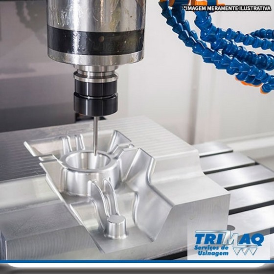 Usinagem de Peças Cnc Boa Vista - Usinagem de Peças Cnc