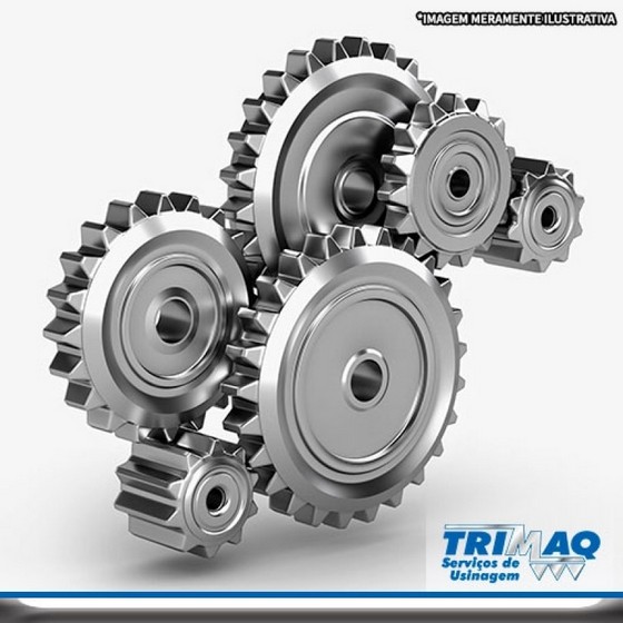 Usinagem para Engrenagens Preço Fortaleza - Usinagem para Manutenção Industrial
