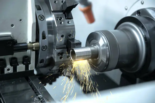 Retífica cilíndrica cnc em metal duro